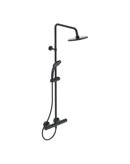 Ideal Standard CERATHERM T25 (A7545XG) termostatinė dušo sistema, juodos matinės spalvos