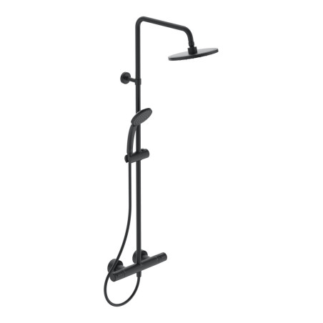 Ideal Standard CERATHERM T25 (A7545XG) termostatinė dušo sistema, juodos matinės spalvos