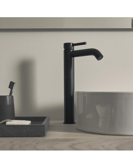 Ideal Standard Ceraline aukštas maišytuvas, juodos matinės spalvos, BC269XG
