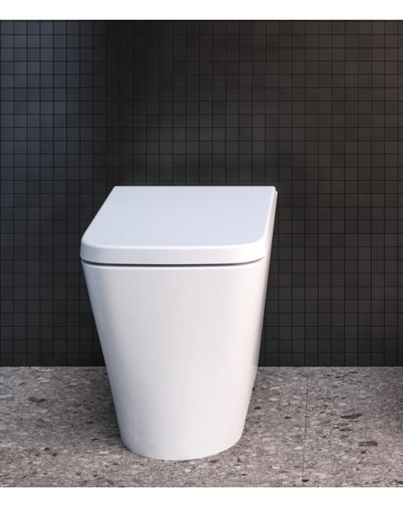 Ideal Standard Blend Cube prie sienos statomas klozetas be dangčio