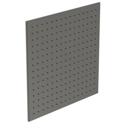 Ideal Standard Idealrain Atelier stacionari, kvadratinė dušo galva 400x400mm (A5806) PVD spalvos