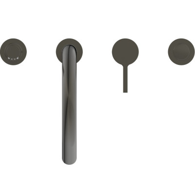 Ideal Standard Joy vonios maišytuvas, montuojamas į kraštą, 4-ių dalių BC789, PVD spalvos