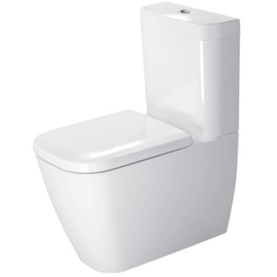 Duravit Happy D.2 patatomas klozetas be dangčio ir bakelio