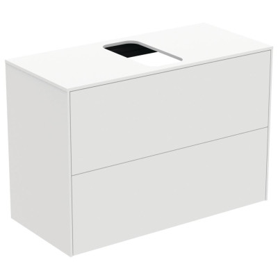 Ideal Standard Conca 2-jų stalčių spintelė 80x37x55cm (spalvų pasirinkimas)