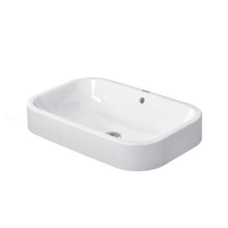 Duravit Happy D.2 pusiau įleidžiamas praustuvas 600x400mm