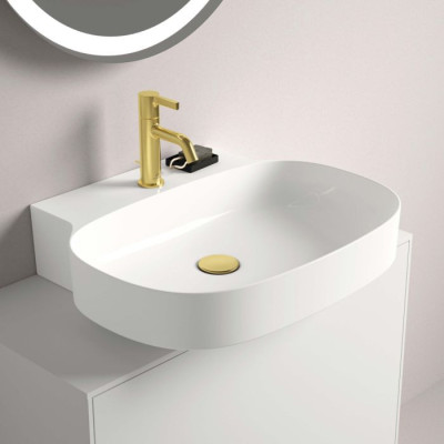 Ideal Standard Linda-X 60 cm (600x500x130), šlifuota apačia, balta