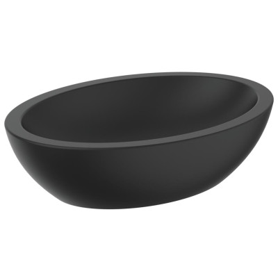 Ideal Standard Strada "O" ovalus juodas keramikinis praustuvas
