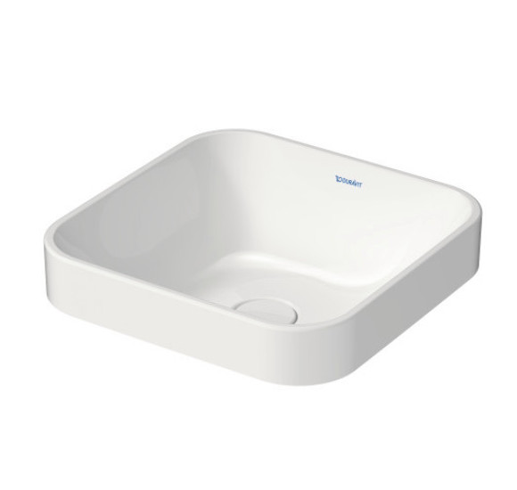 Duravit Happy D.2 Plus įleidžiamas praustuvas 400x400mm