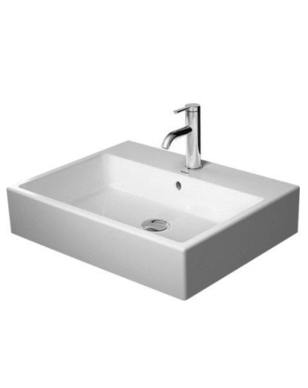 Duravit Vero Air pastatomas praustuvas su anga maišytuvui 600x470