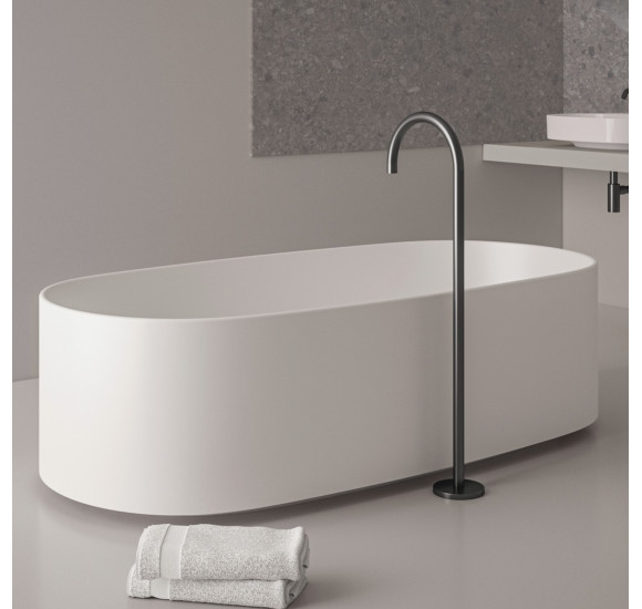 Ideal Standard Linda - X ovali laisvai pastatoma vonia, baltos matinės spalvos 175x85