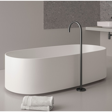 Ideal Standard Linda - X ovali laisvai pastatoma vonia, baltos matinės spalvos 175x85