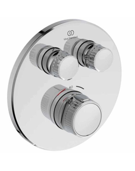 Ideal Standard Ceratherm Navigo potinkinis, termostatinis, dviejų krypčių, maišytuvas apvaliu korpusu, A7296