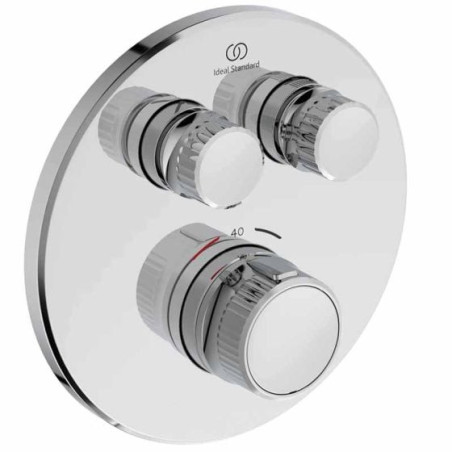 Ideal Standard Ceratherm Navigo potinkinis, termostatinis, dviejų krypčių, maišytuvas apvaliu korpusu, A7296