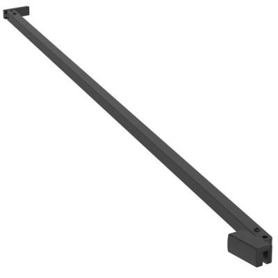 IŠPARDAVIMAS. Ideal Standard CONNECT 2 stabilizuojantis stiklo sienelės kampinis laikiklis juodos matinės spalvos, K9381V3