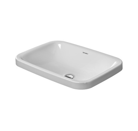 Įleidžiamas praustuvas Duravit Durastyle, 600x430mm