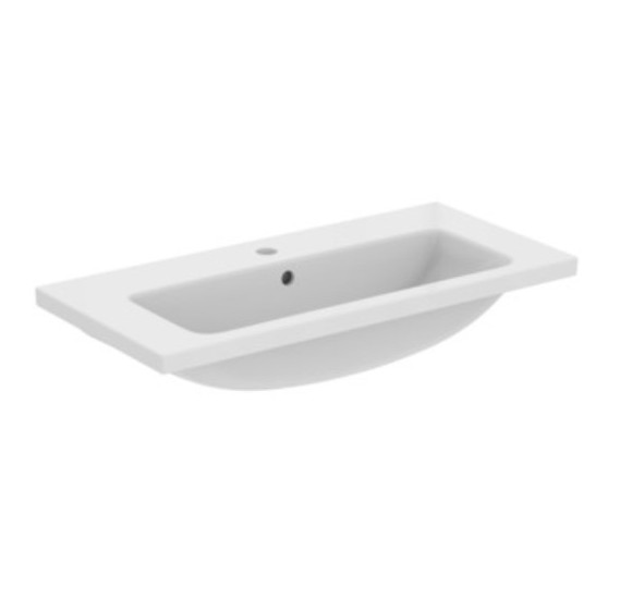 Ideal Standard i.life S praustuvas montuojamas ant spintelės 81 cm (810x 385x180 mm), baltas, T458901