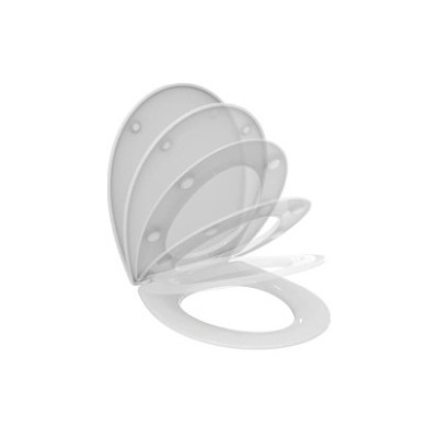 Ideal Standard Eurovit WC sėdynė su dangčiu, baltas, E131701