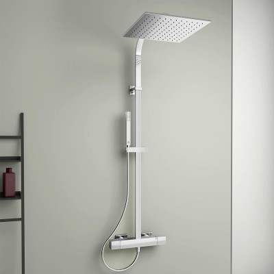 Ideal Standard CERATHERM C 100 termostatinė dušo sistema, chromo spalvos