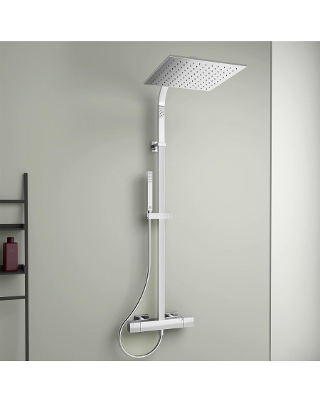Ideal Standard CERATHERM C 100 termostatinė dušo sistema, chromo spalvos