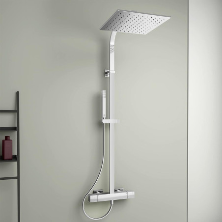 Ideal Standard CERATHERM C 100 termostatinė dušo sistema, chromo spalvos