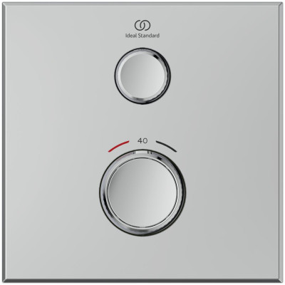 Ideal Standard Ceratherm Navigo Kit2 kvadratinis dušo/vonios maišytuvas, pasirenkama spalva