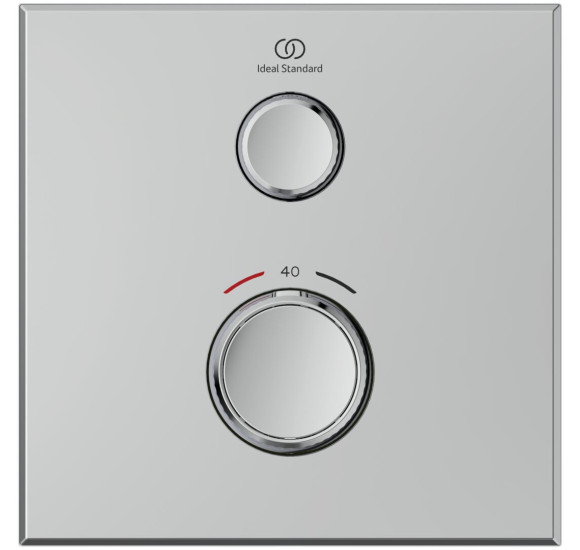 Ideal Standard Ceratherm Navigo Kit2 kvadratinis dušo/vonios maišytuvas, pasirenkama spalva