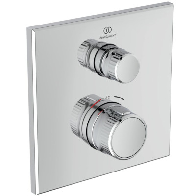 Ideal Standard Ceratherm Navigo Kit2 kvadratinis dušo/vonios maišytuvas, pasirenkama spalva
