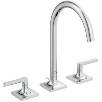 Ideal Standard Joy Neo 3 dalių maišytuvas praustuvui su dugno vožtuvu, BD144, pasirenkama spalva