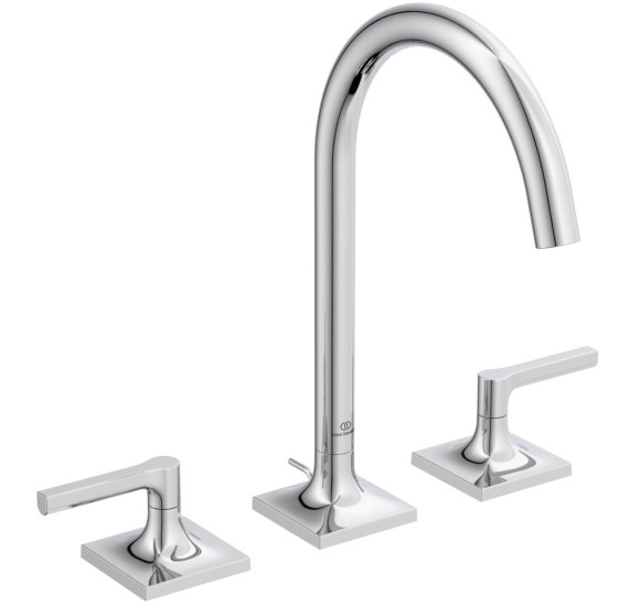 Ideal Standard Joy Neo 3 dalių maišytuvas praustuvui su dugno vožtuvu, BD144, pasirenkama spalva