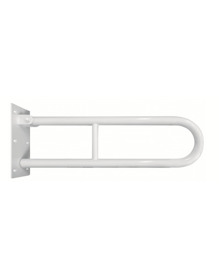 Bemeta Help Pagalbinė rankena U formos 813 mm baltos spalvos (atlenkiama)