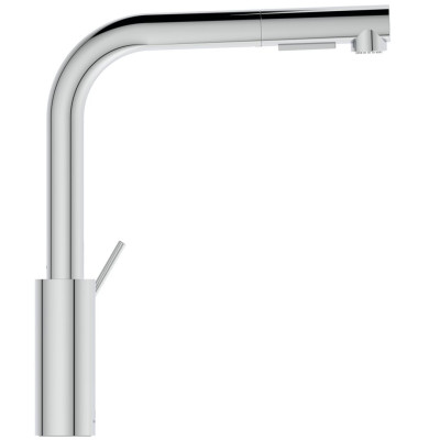 Virtuvinis L formos maišytuvas Ideal Standard Gusto BD420, su ištraukiama žarna, pasirenkama spalva