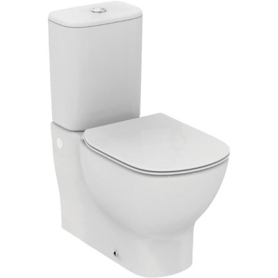 Ideal Standard Tesi pastatomas klozetas su bakeliu ir soft close dangčiu