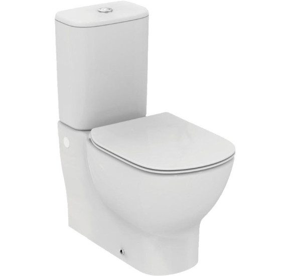 Ideal Standard Tesi pastatomas klozetas su bakeliu ir soft close dangčiu