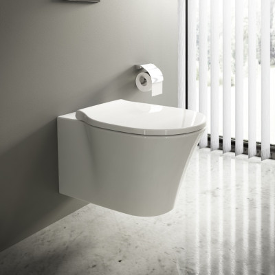 Ideal Standard Connect Air pakabinamas klozetas su "soft close"dangčiu