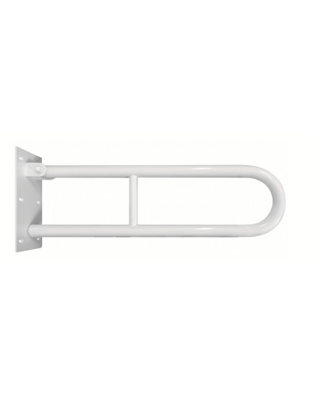 Bemeta Help Pagalbinė rankena U formos 600 mm baltos spalvos (atlenkiama)