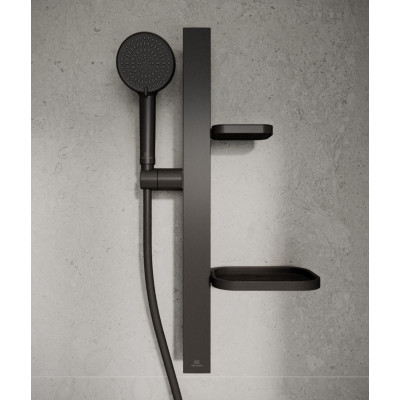 Ideal Standard ALU+ dušo komplektas, BD586,  Juoda matinė