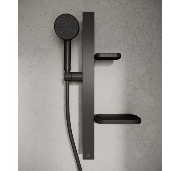 Ideal Standard ALU+ dušo komplektas, BD586,  Juoda matinė