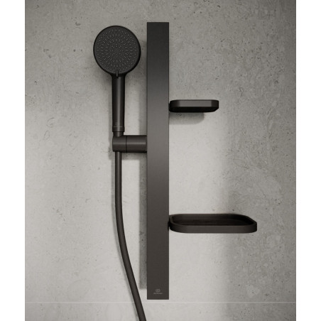Ideal Standard ALU+ dušo komplektas, BD586,  Juoda matinė