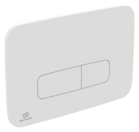 IŠPARDAVIMAS. Ideal Standard mygtukas Oleas M3, baltos matinės spalvos (Silk White)
