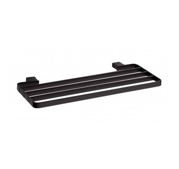 Bemeta Nero Rankšluosčių lentynėlė 370 mm (juodos spalvos)