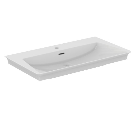 Ideal Standard La Dolce Vita  praustuvas 860x470x145, baltos spalvos, su anga maišytuvui ir perlaja