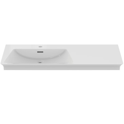 Ideal Standard La Dolce Vita  praustuvas 1060x535x145, baltos spalvos, su anga maišytuvui ir perlaja