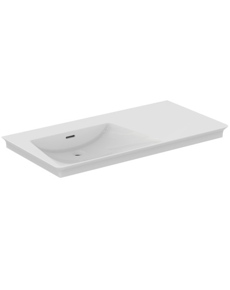 Ideal Standard La Dolce Vita  praustuvas 1060x535x145, baltos spalvos, be angos maišytuvui, su perlaja