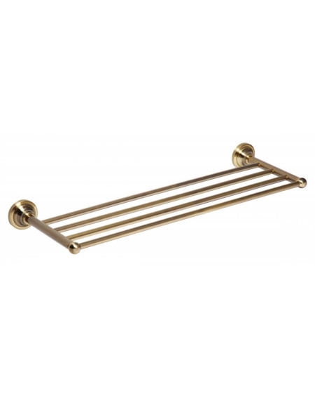 Bemeta Retro Rankšluosčių lentynėlė (bronzos spalvos)