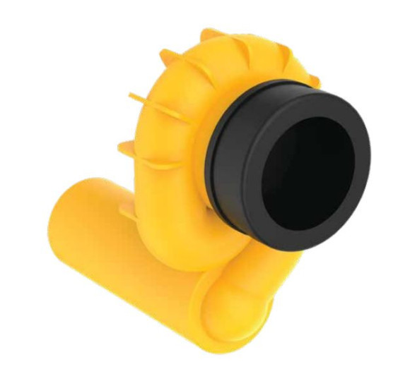 Ideal Standard horizontalus pisuaro sifonas, K822367