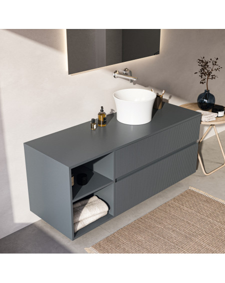 Ideal Standard Finesse pakabinama spintelė su stalviršiu 140x50x58, pasirenkamos spalvos