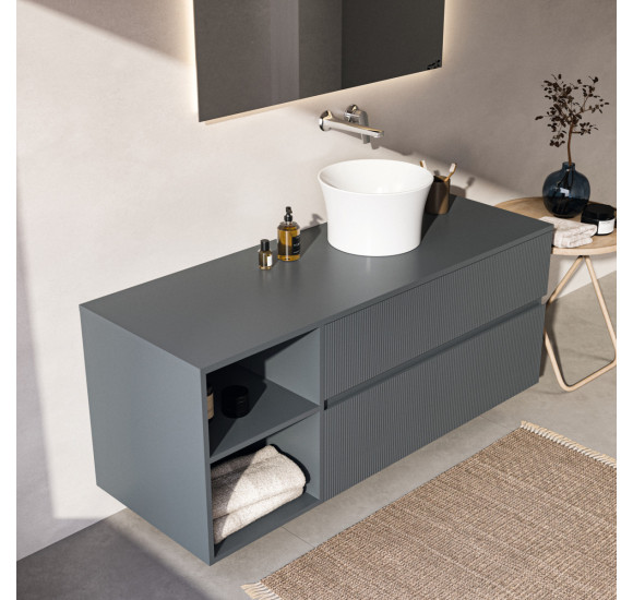 Ideal Standard Finesse pakabinama spintelė su stalviršiu 140x50x58, pasirenkamos spalvos