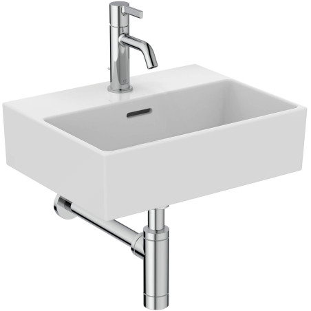 Ideal Standard Extra stačiakampis pakabinamas praustuvas 45 cm, baltos blizgios spalvos