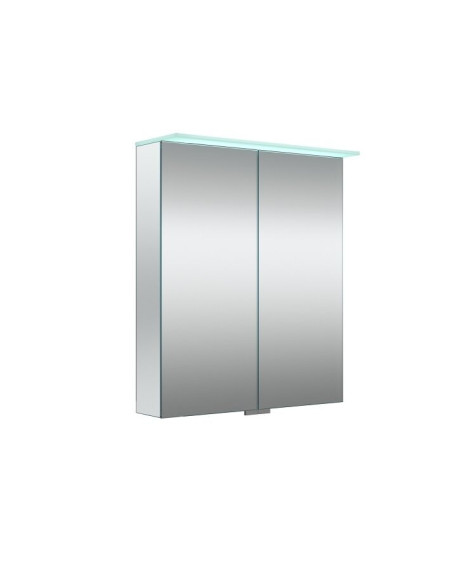 KAMĖ Vetro veidrodinė spintelė su LED apšvietimu 60 x 71 x 13 cm