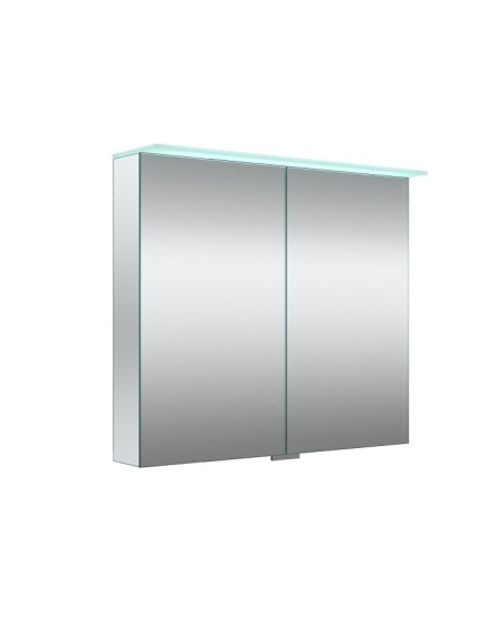 KAMĖ Vetro veidrodinė spintelė su LED apšvietimu 80 x 71 x 13 cm